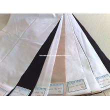 Polyester Herringbone 150dx45 110x76 58/59" White/Dyed Fabric (HFHB)